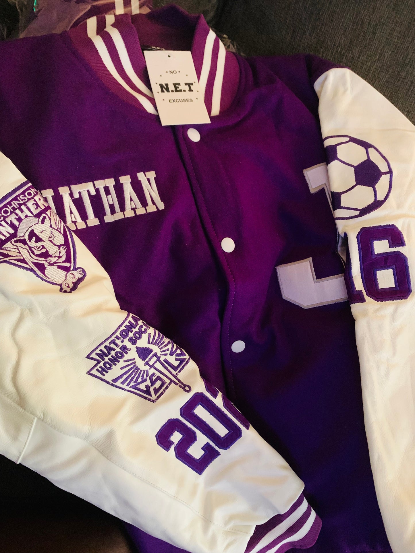 Custom Letterman jacket